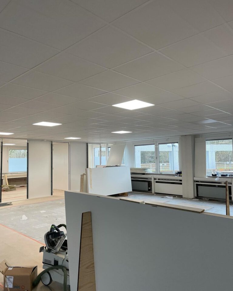 Systeemplafond verlichting